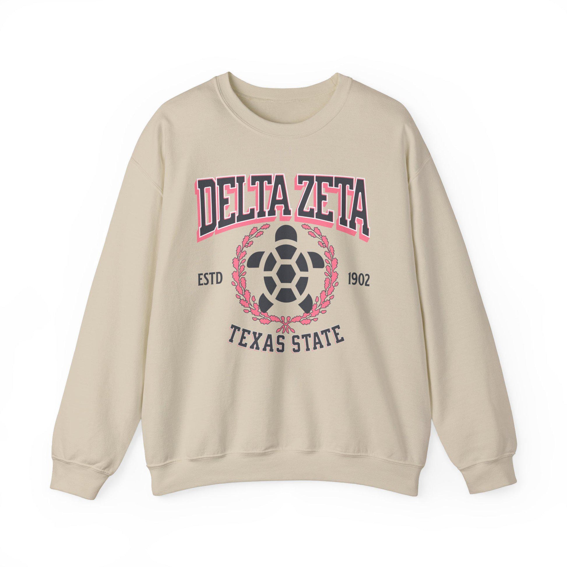 Delta Zeta Personalized School Sweatshirt - Ivy Society