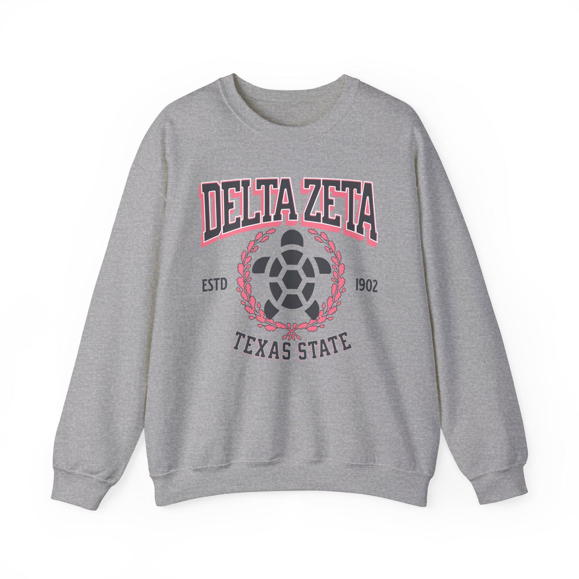 Delta Zeta Personalized School Sweatshirt - Ivy Society