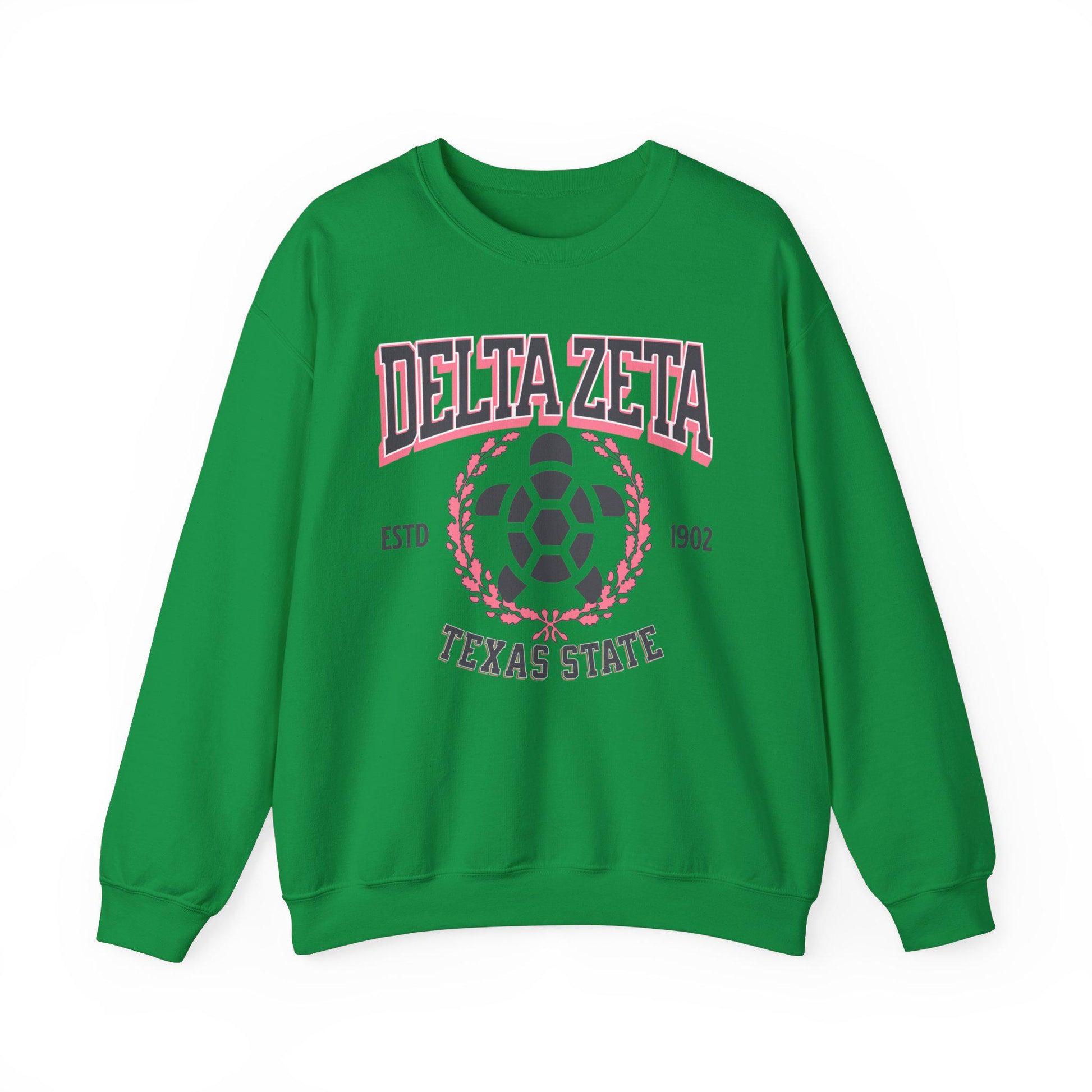 Delta Zeta Personalized School Sweatshirt - Ivy Society