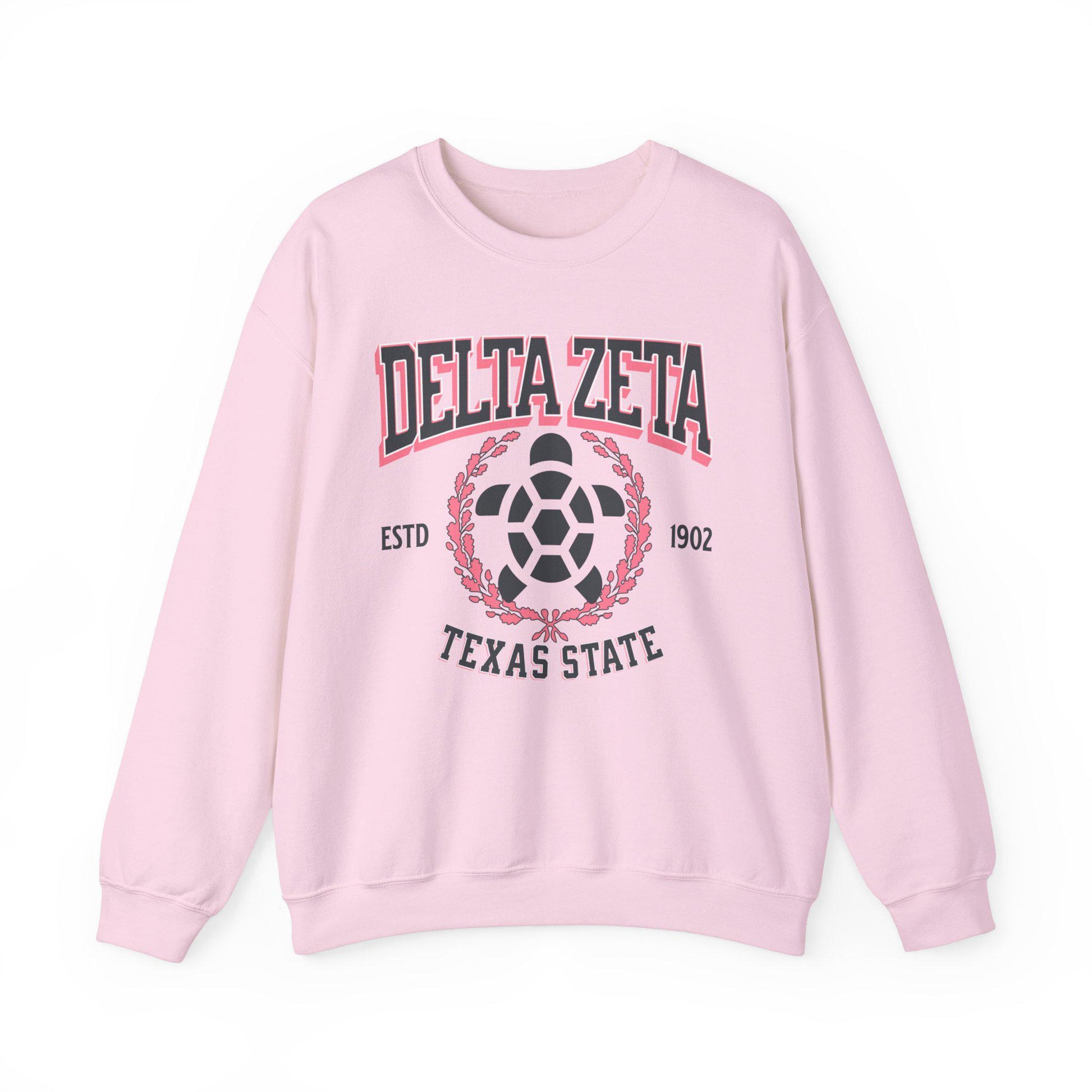 Delta Zeta Personalized School Sweatshirt - Ivy Society