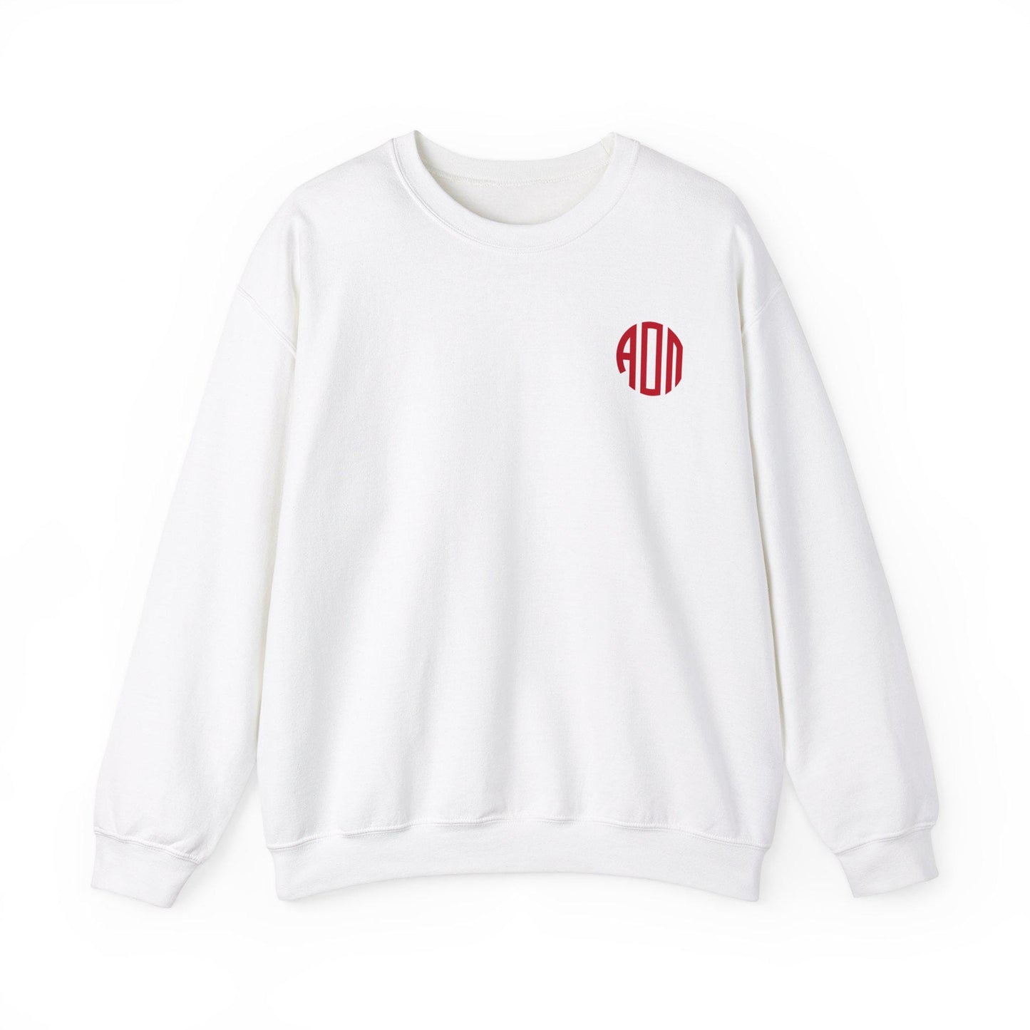 Alpha Omicron Pi Monogram Sweatshirt - Ivy Society