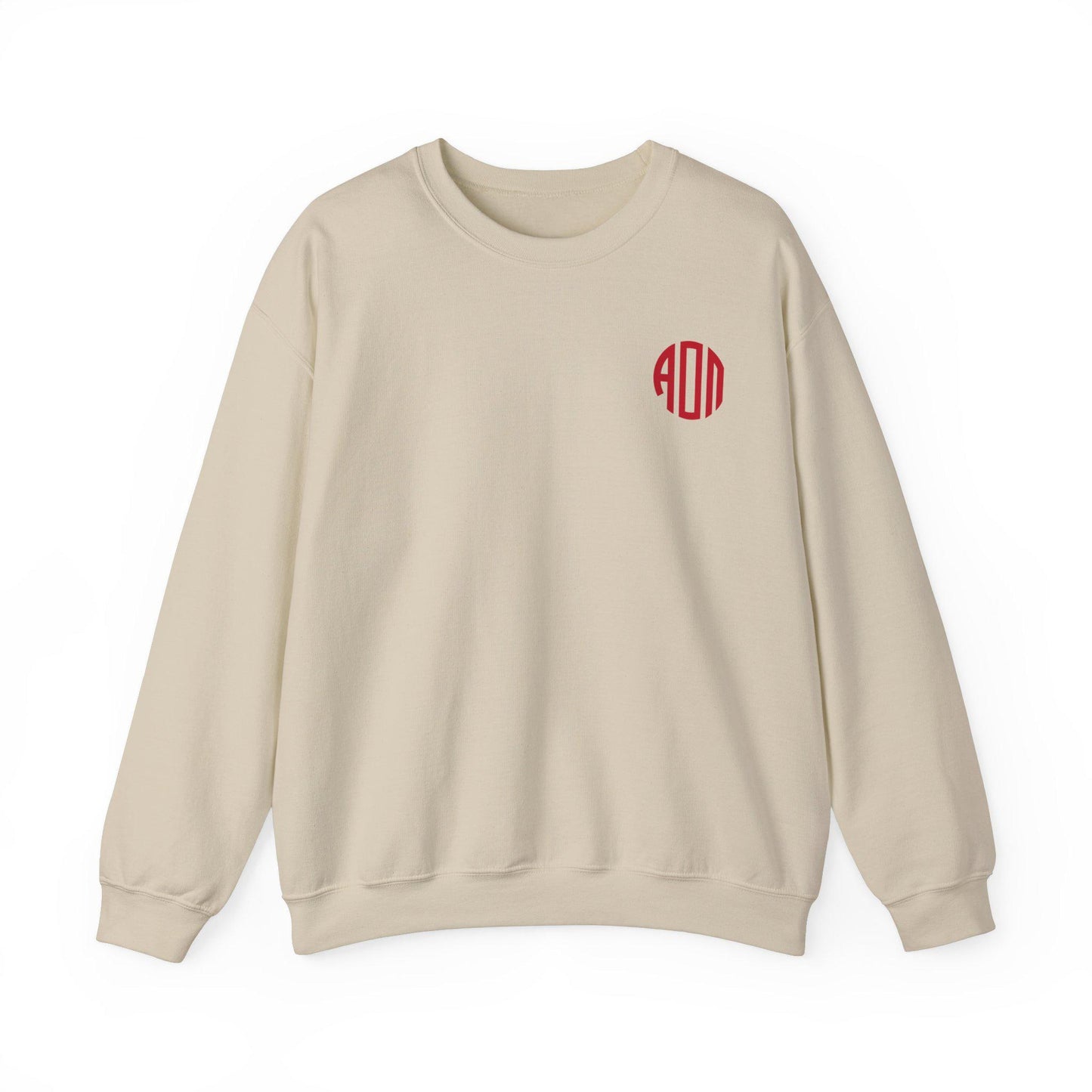 Alpha Omicron Pi Monogram Sweatshirt - Ivy Society