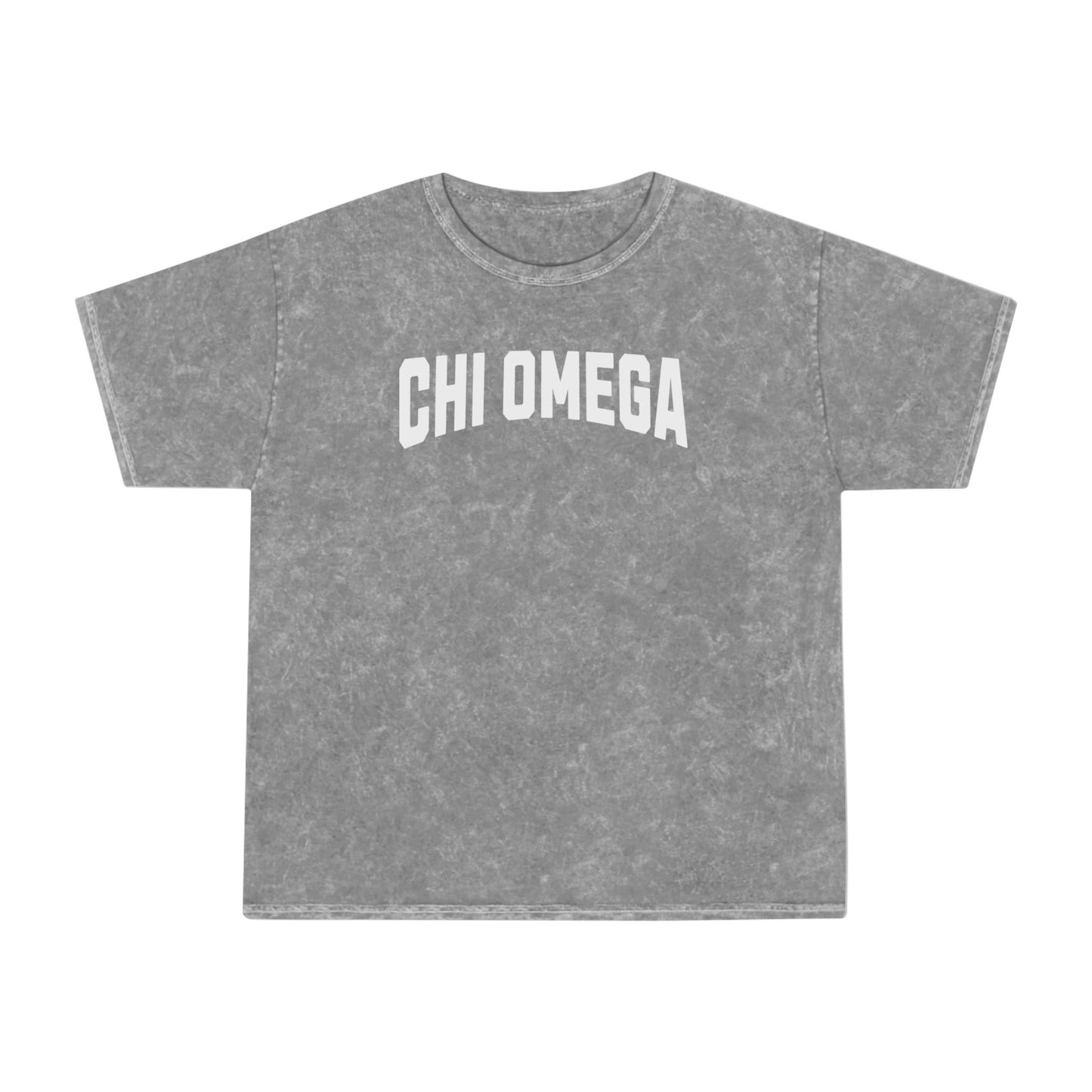 Chi Omega Mineral Wash T-Shirt - Ivy Society