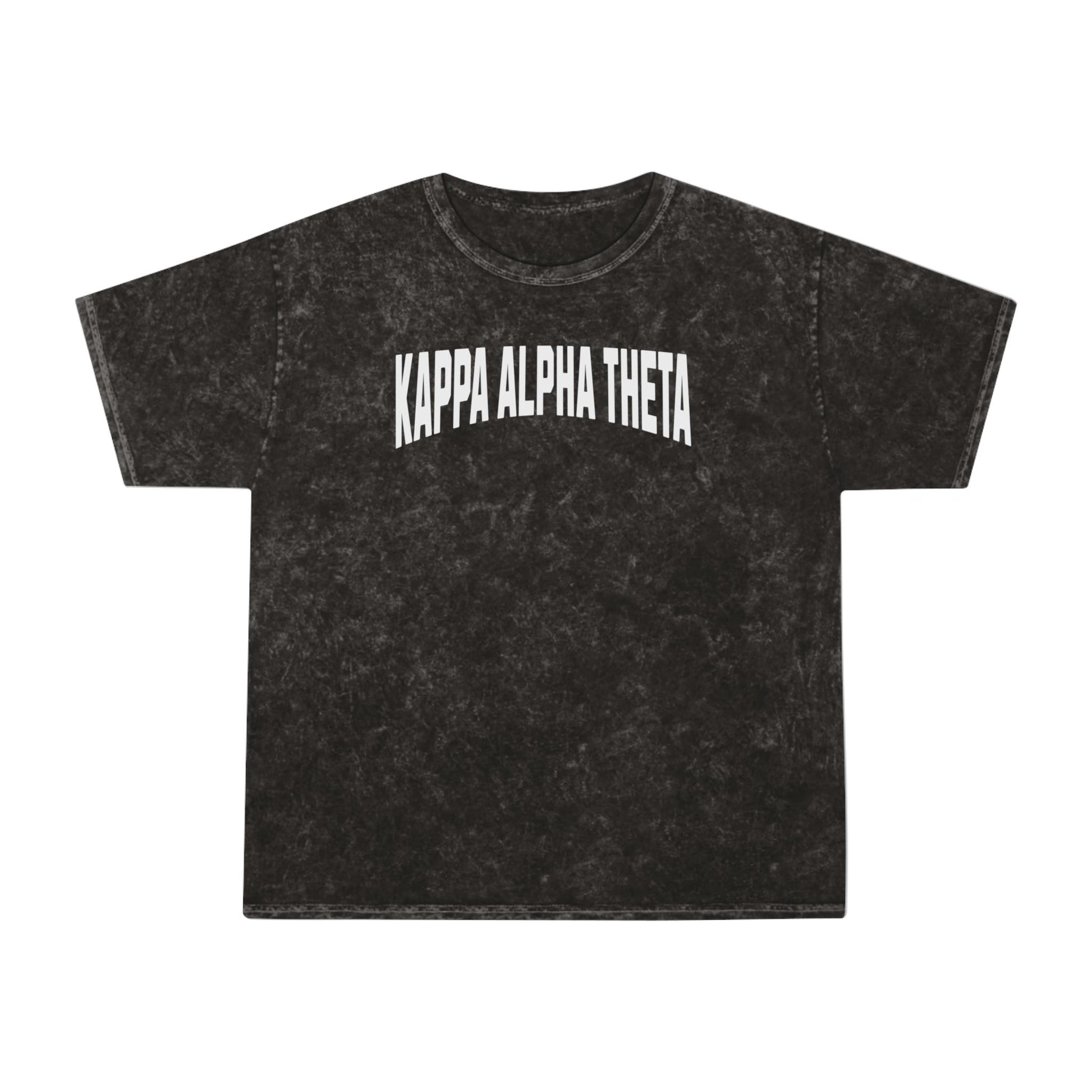 Kappa Alpha Theta Mineral Wash T-Shirt - Ivy Society