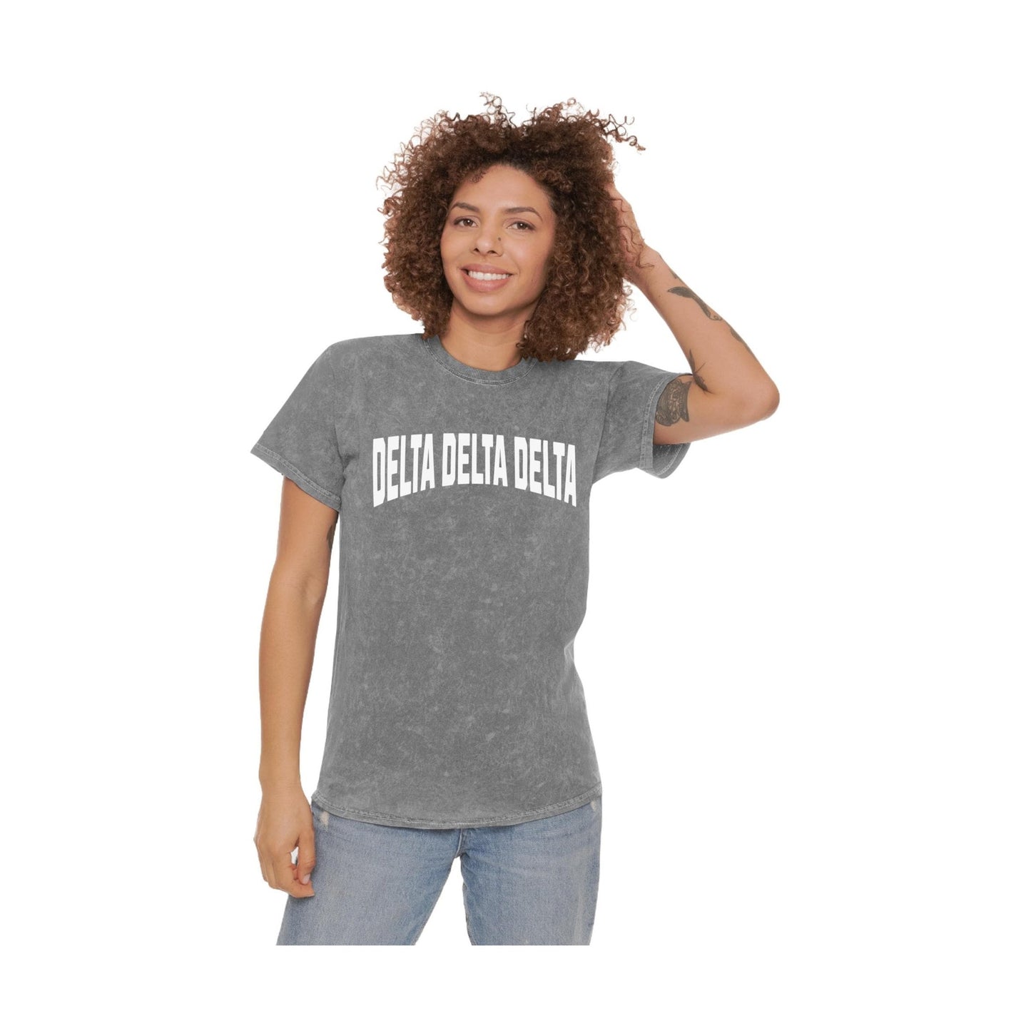 Tri Delta Mineral Wash T-Shirt - Ivy Society
