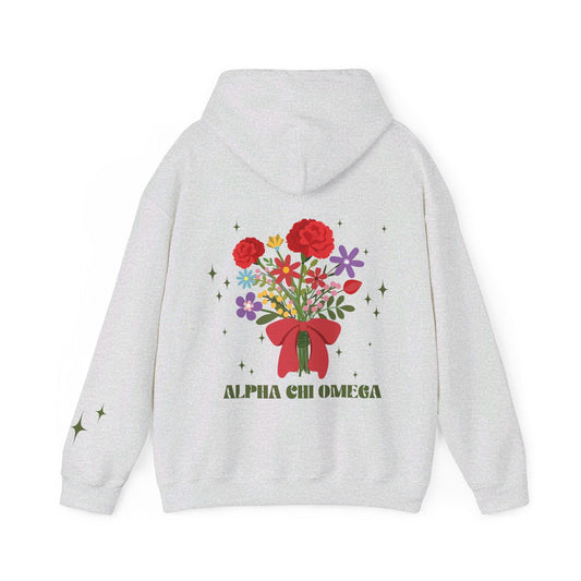 Alpha Chi Omega Sorority Flower Market Hoodie - Ivy Society