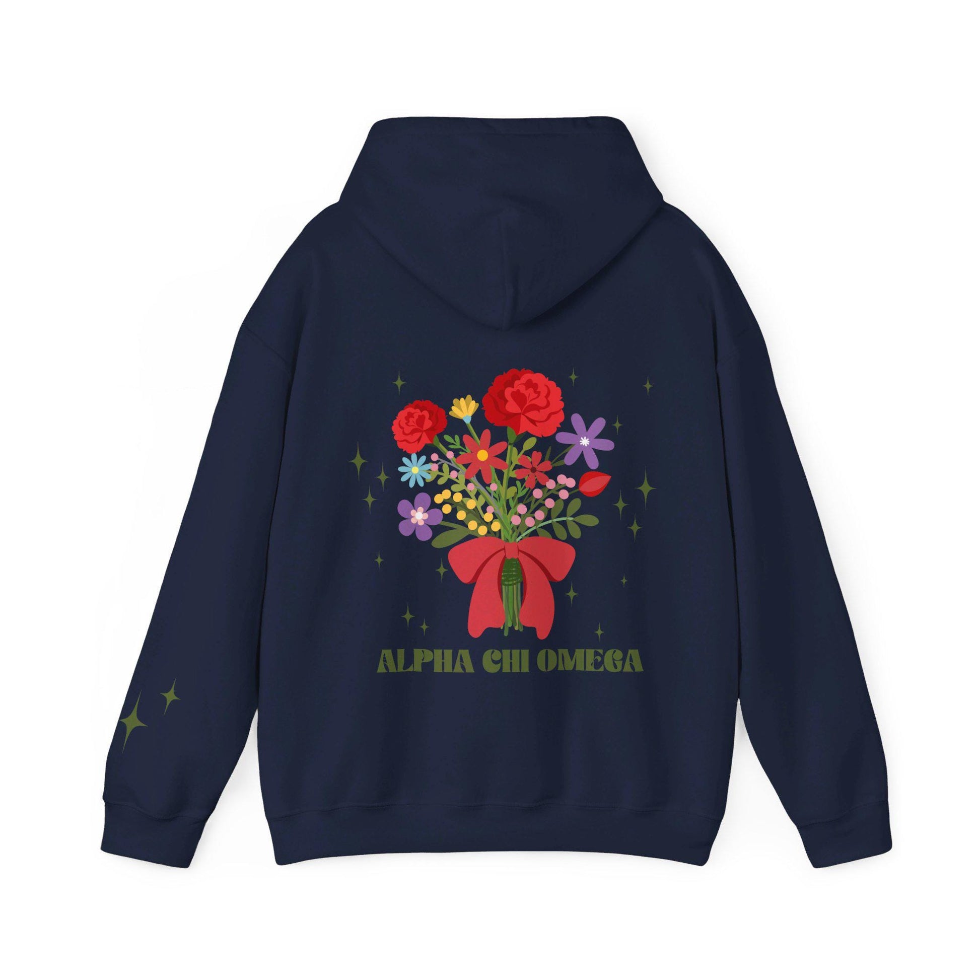 Alpha Chi Omega Sorority Flower Market Hoodie - Ivy Society