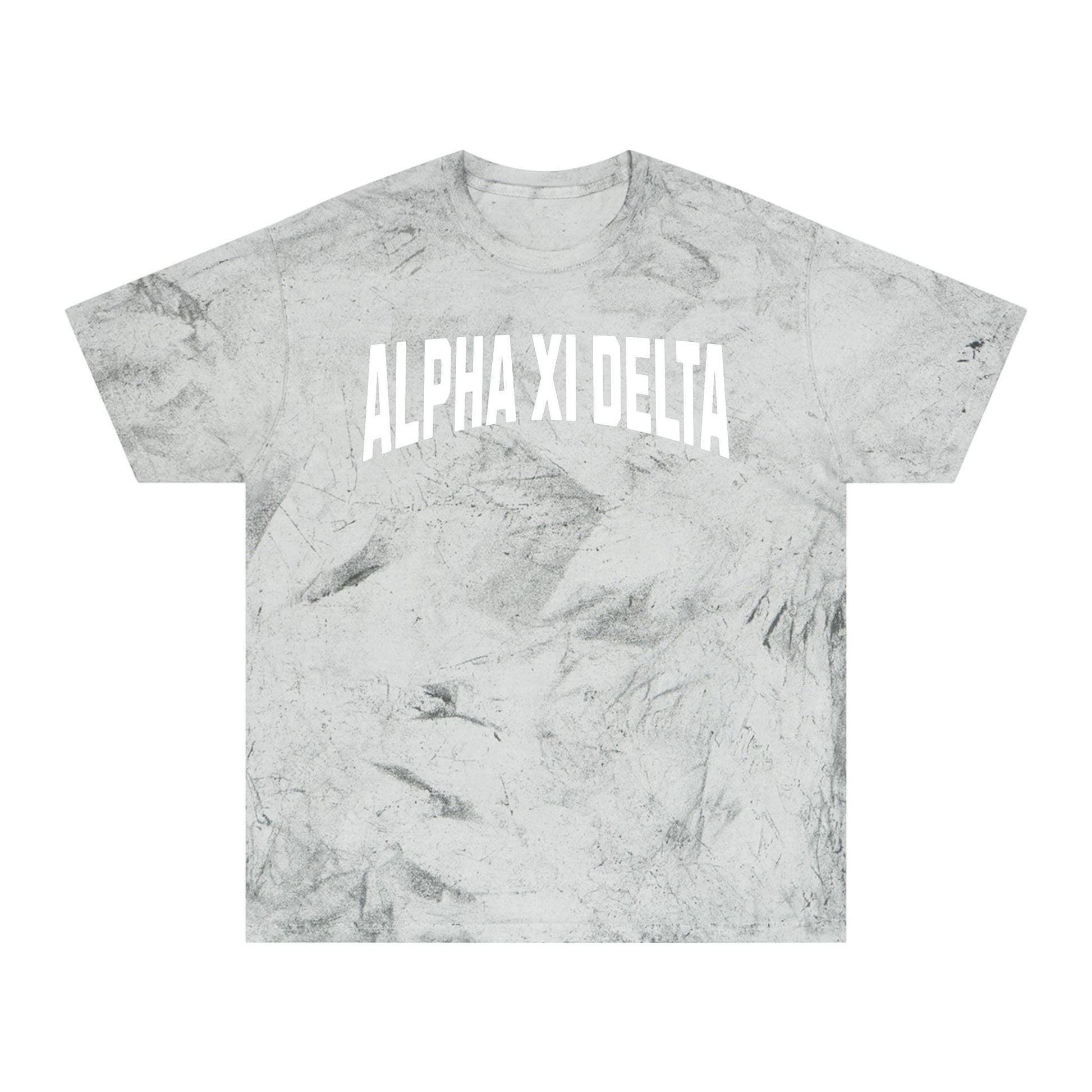Alpha Xi Delta Color Burst Tie Dye T-Shirt - Ivy Society