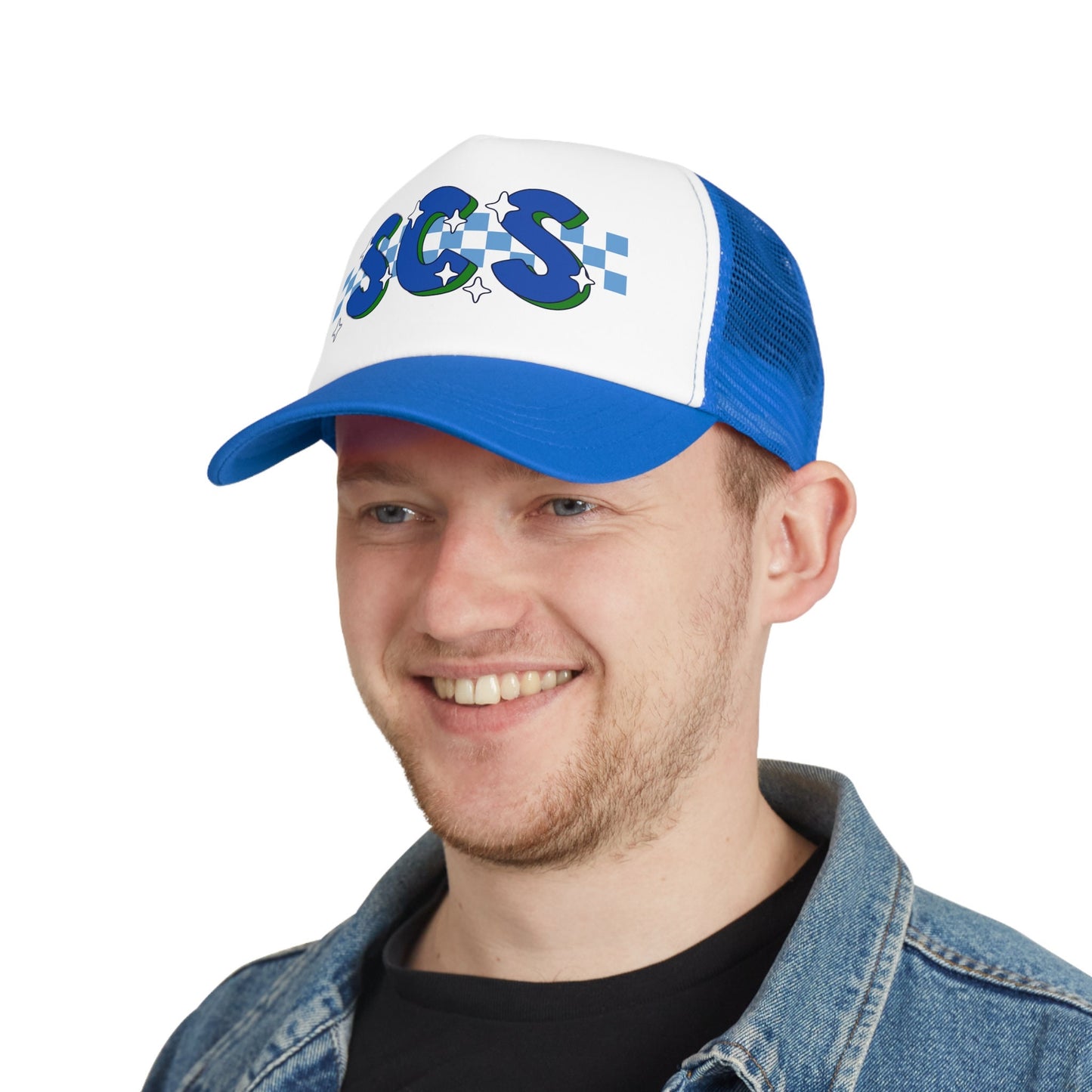 Personalized Retro Team Trucker Hat - Ivy Society