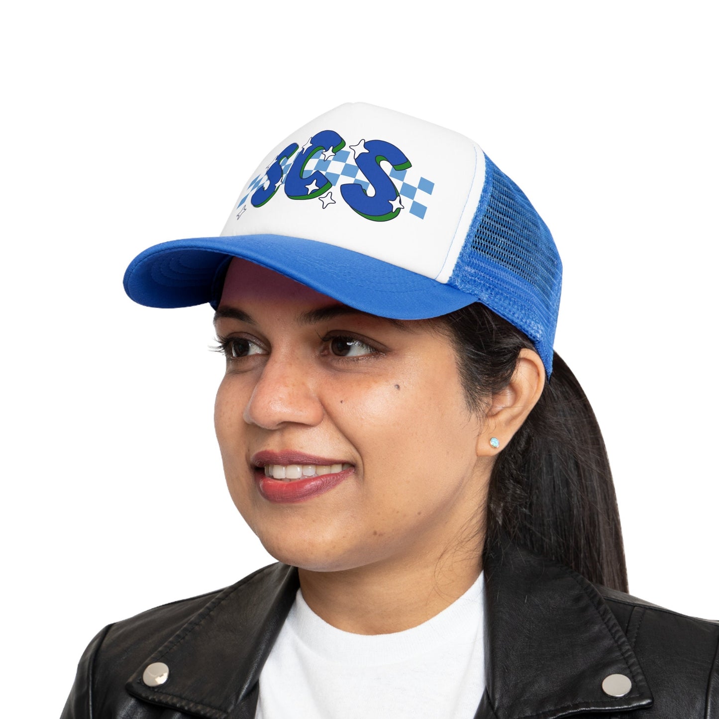 Personalized Retro Team Trucker Hat - Ivy Society
