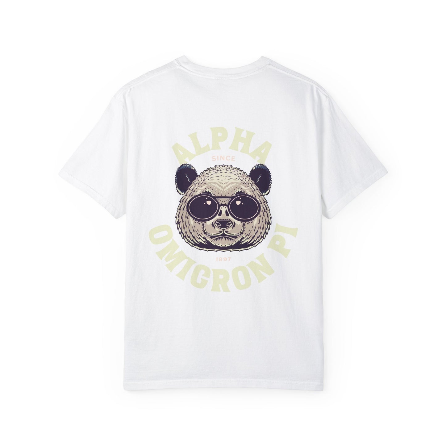 Alpha Omicron Pi Panda T-shirt - Ivy Society