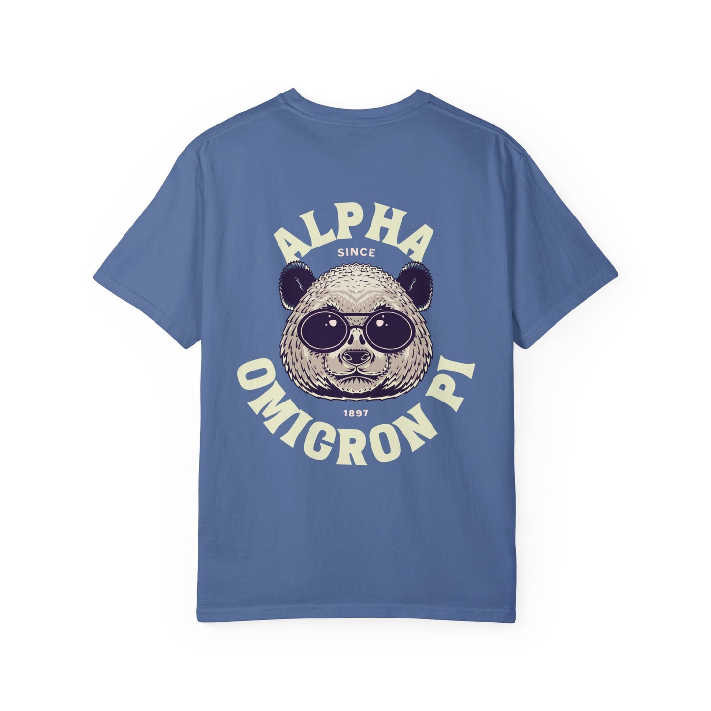 Alpha Omicron Pi Panda T-shirt - Ivy Society