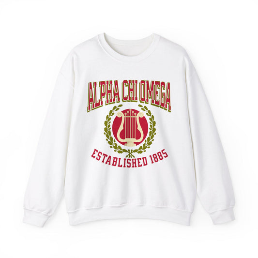 Alpha Chi Omega Collegiate Sweatshirt - Ivy Society