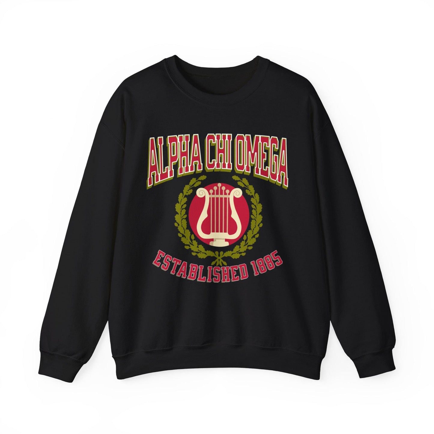 Alpha Chi Omega Collegiate Sweatshirt - Ivy Society