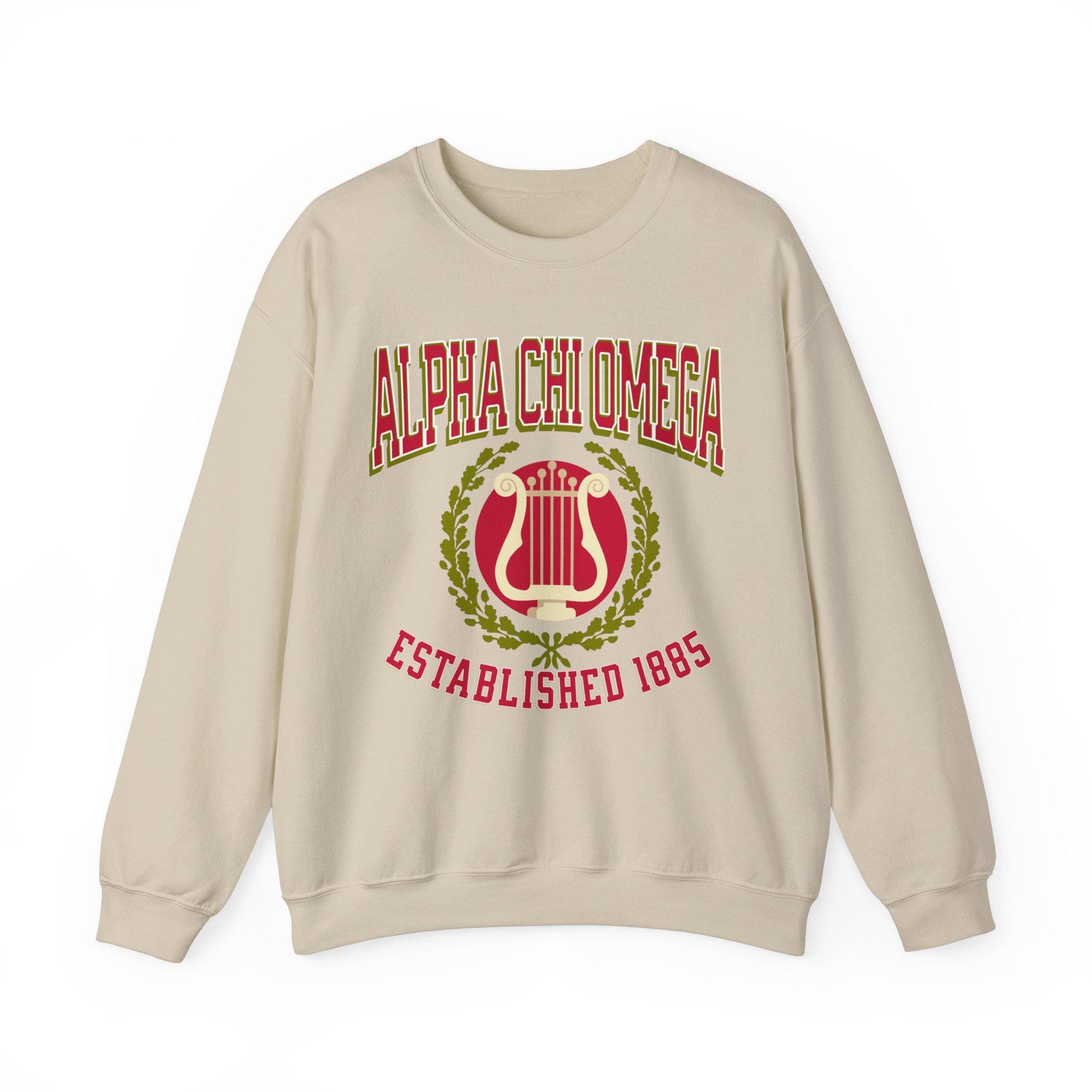 Alpha Chi Omega Collegiate Sweatshirt - Ivy Society