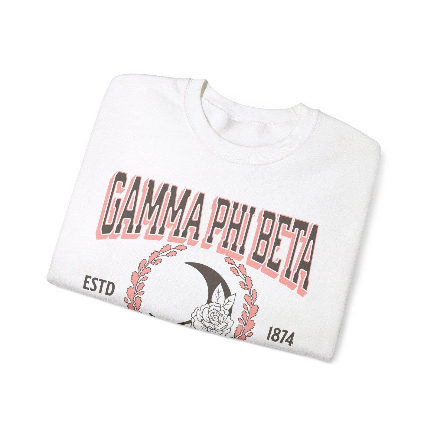Gamma Phi Beta Collegiate Sweatshirt Personalized School - Ivy Society