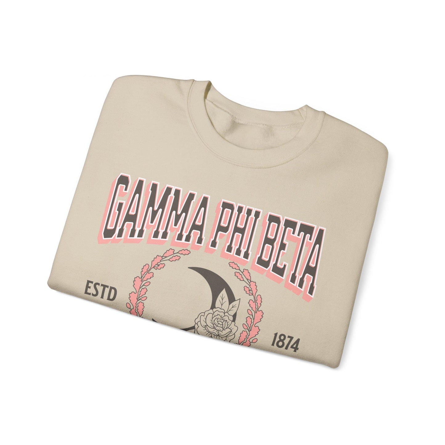 Gamma Phi Beta Collegiate Sweatshirt Personalized School - Ivy Society