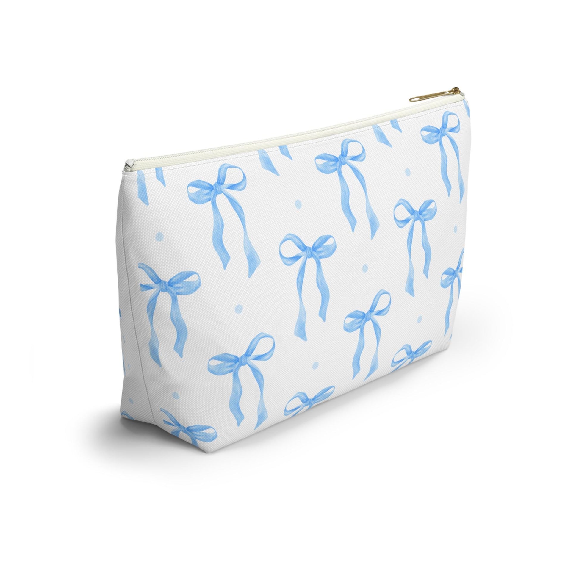Alpha Delta Pi Monogram Bow Makeup Bag - Ivy Society