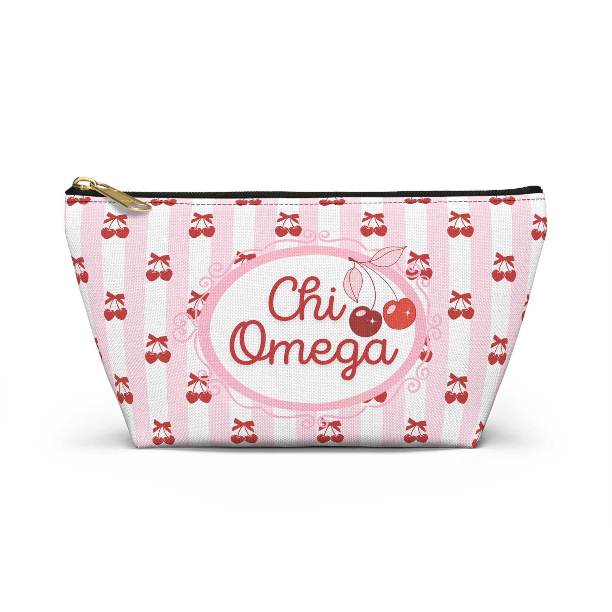 Chi Omega Cherry Makeup Bag - Ivy Society