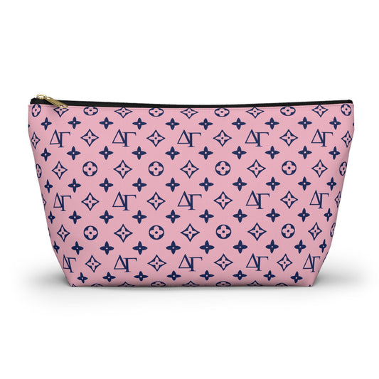 Delta Gamma Design Makeup Bag - Ivy Society