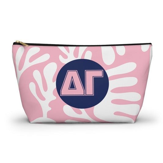 Delta Gamma Floral Makeup Bag - Ivy Society