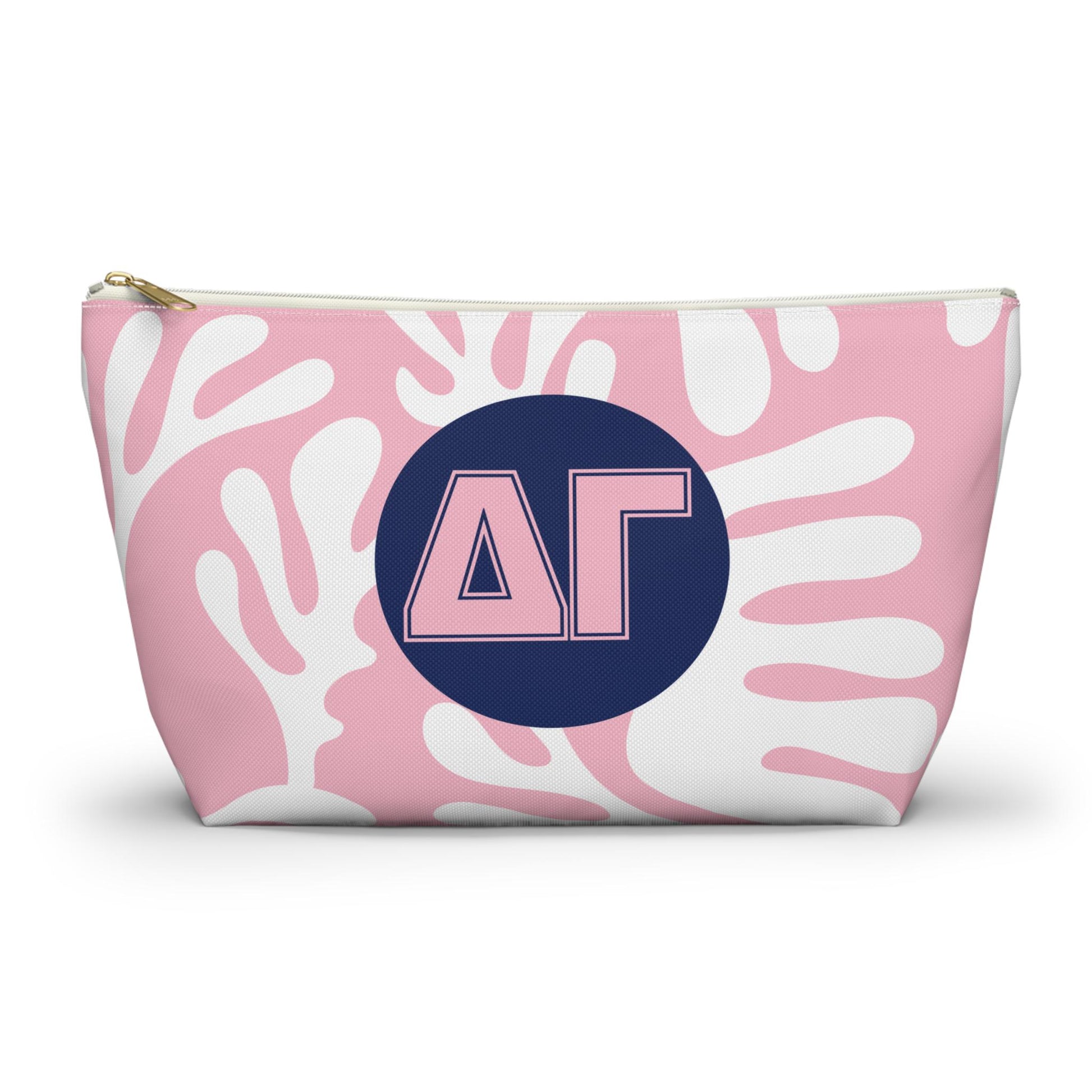 Delta Gamma Floral Makeup Bag - Ivy Society