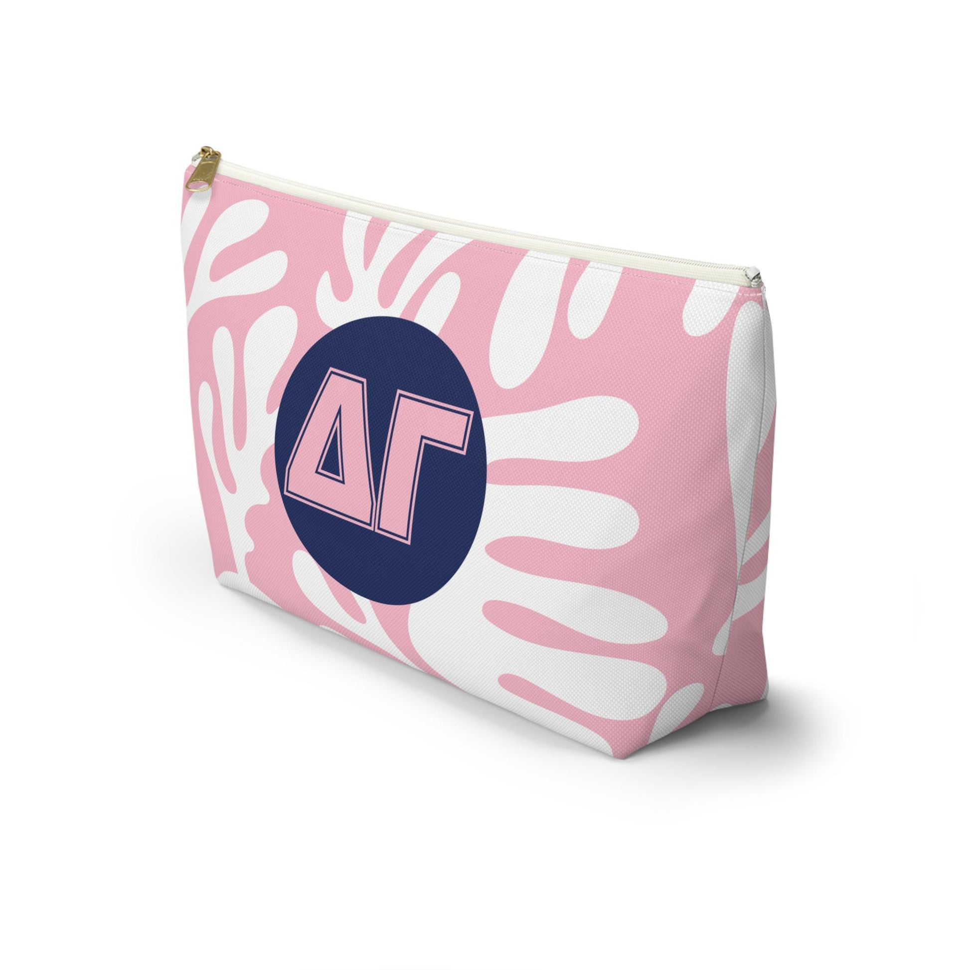 Delta Gamma Floral Makeup Bag - Ivy Society