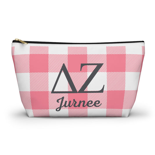Delta Zeta Personalized Makeup Bag - Ivy Society