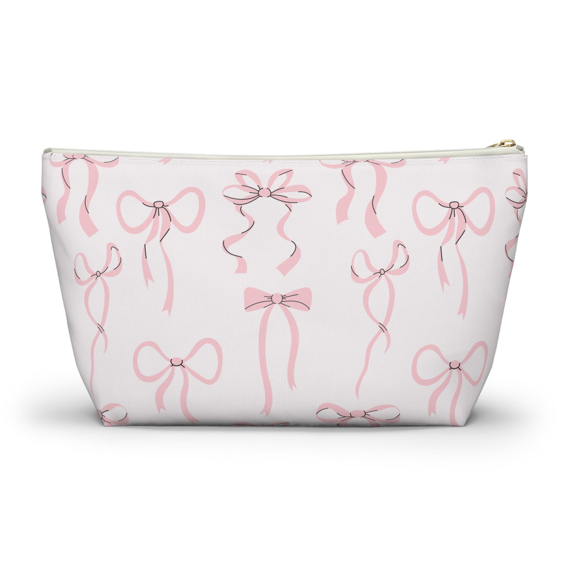 Gamma Phi Beta Personalized Bow Makeup Bag - Ivy Society