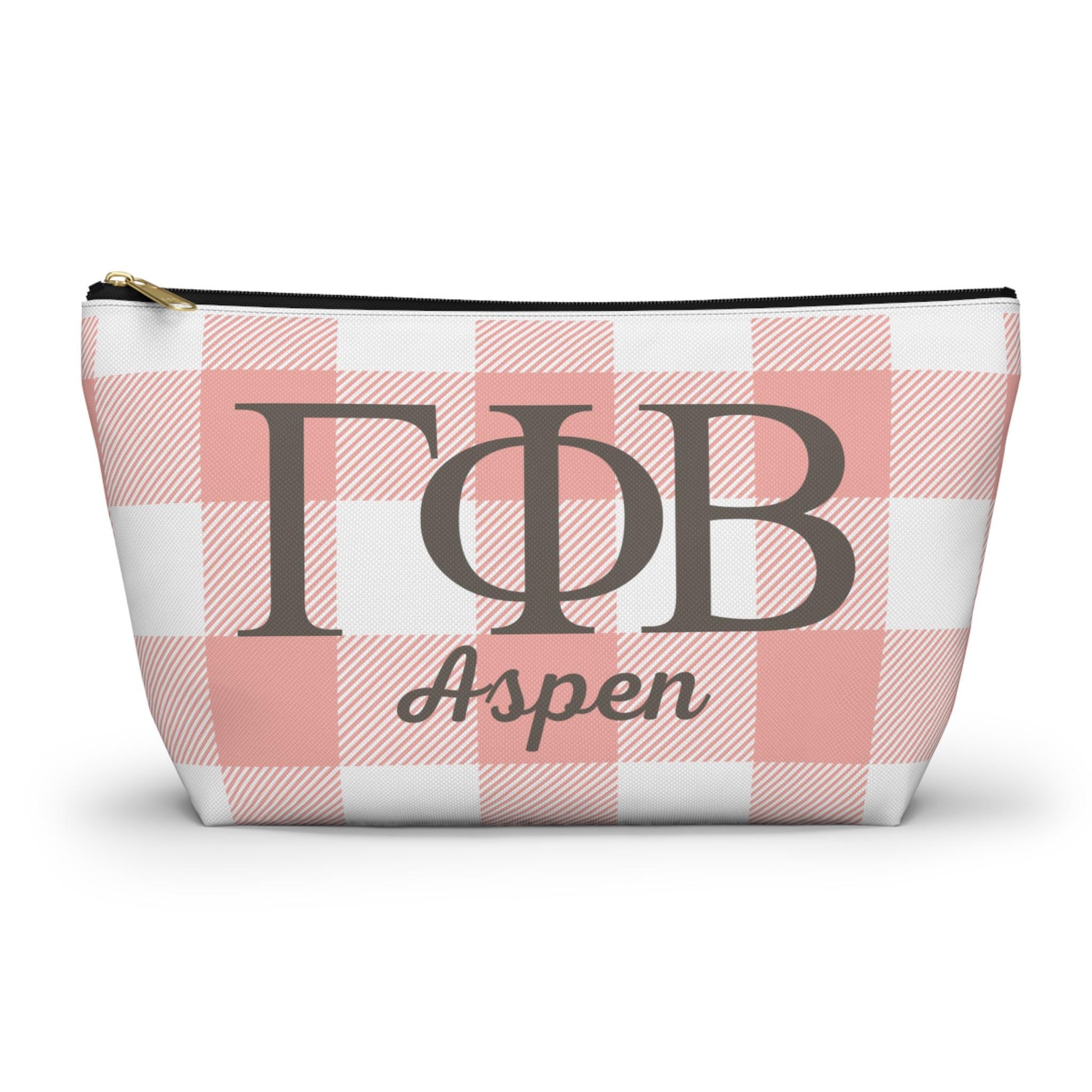 Gamma Phi Beta Personalized Makeup Bag - Ivy Society