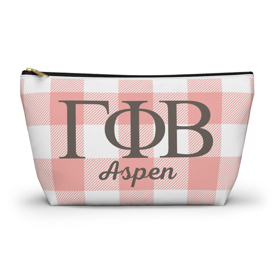 Gamma Phi Beta Personalized Makeup Bag - Ivy Society