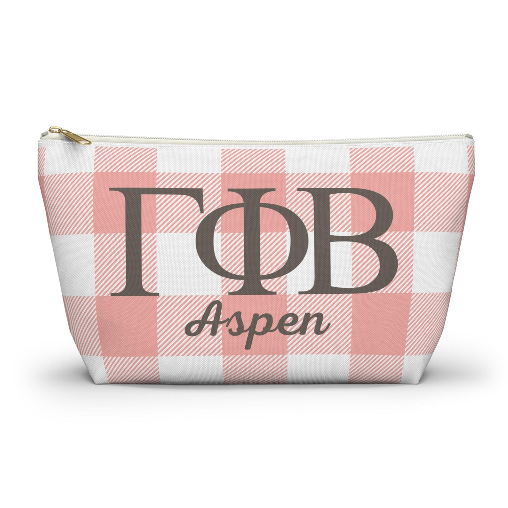 Gamma Phi Beta Personalized Makeup Bag - Ivy Society