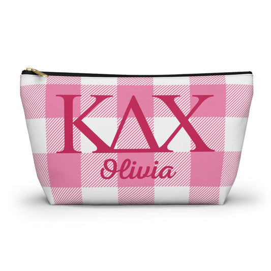 Kappa Delta Chi Personalized Makeup Bag - Ivy Society
