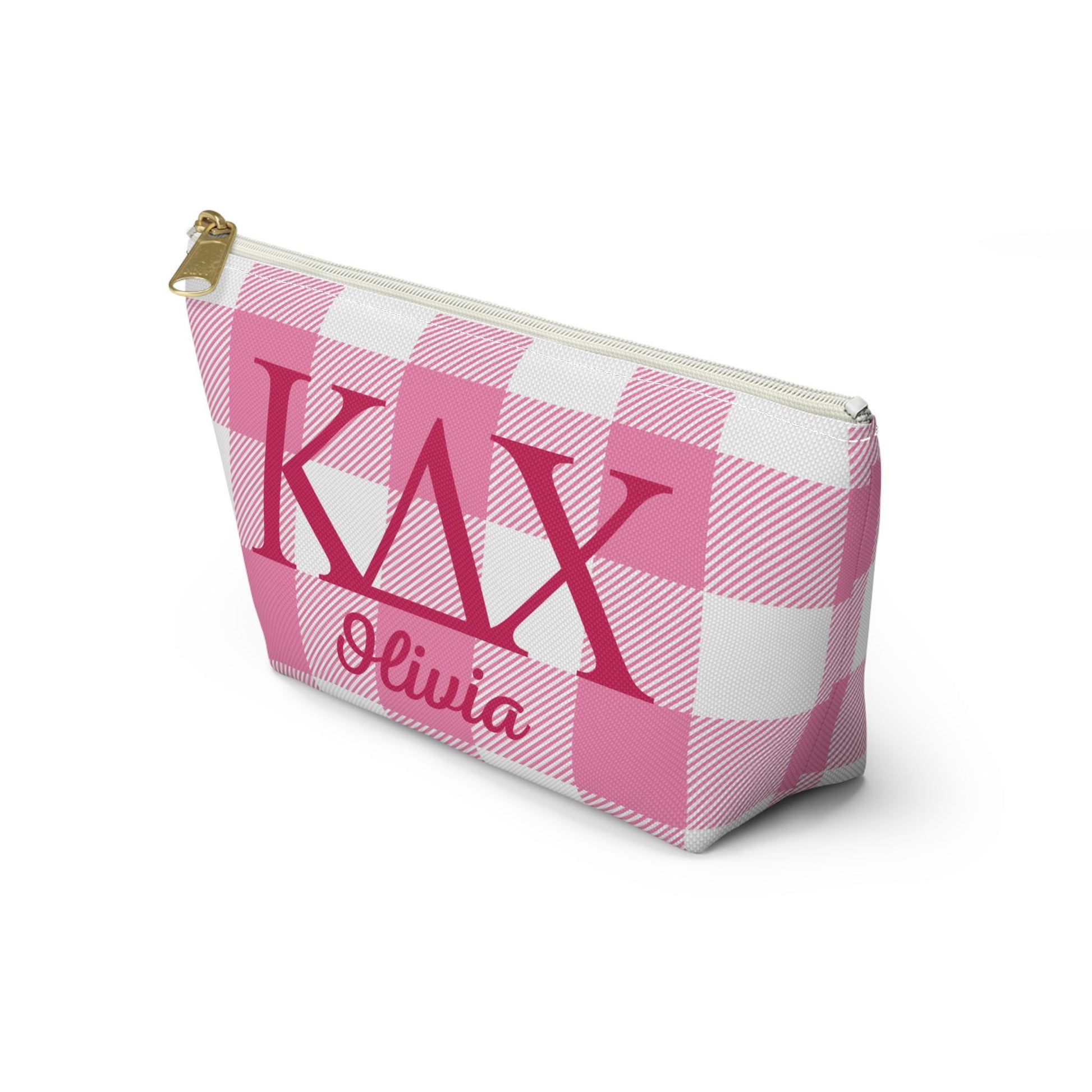 Kappa Delta Chi Personalized Makeup Bag - Ivy Society