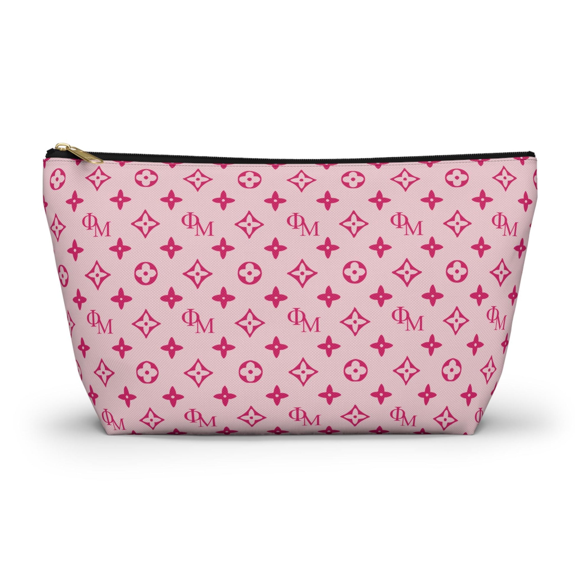 Phi Mu Deisgn Makeup Bag - Ivy Society