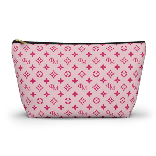 Phi Mu Deisgn Makeup Bag - Ivy Society