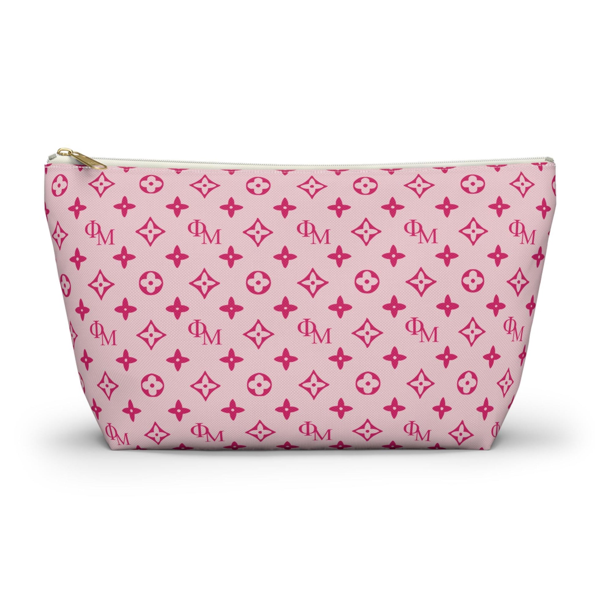 Phi Mu Deisgn Makeup Bag - Ivy Society