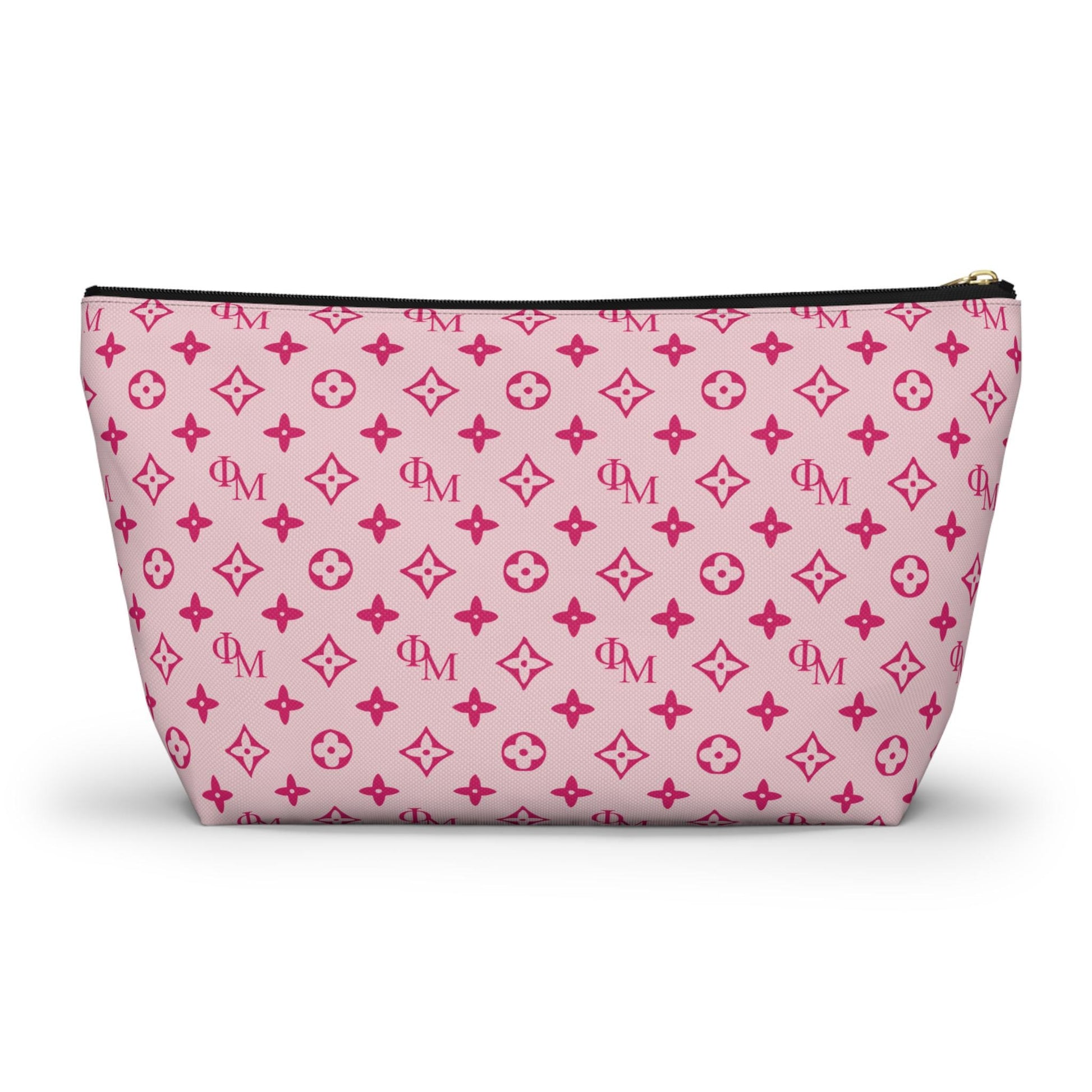 Phi Mu Deisgn Makeup Bag - Ivy Society