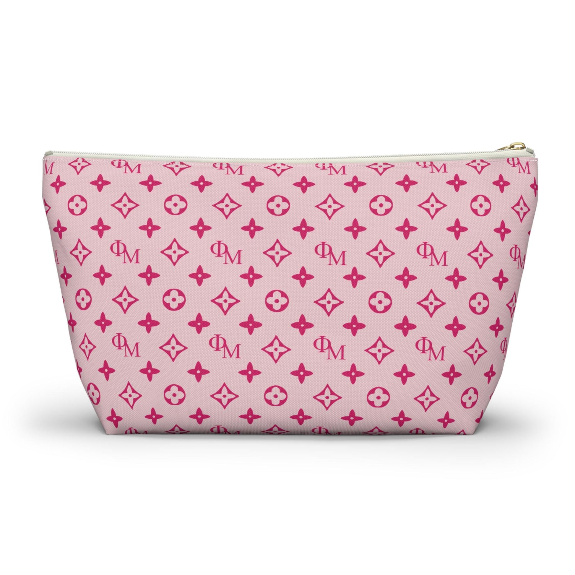 Phi Mu Deisgn Makeup Bag - Ivy Society