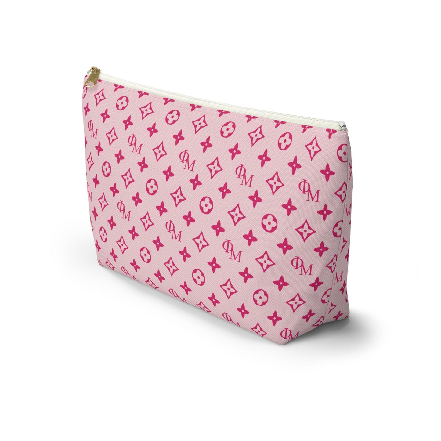 Phi Mu Deisgn Makeup Bag - Ivy Society