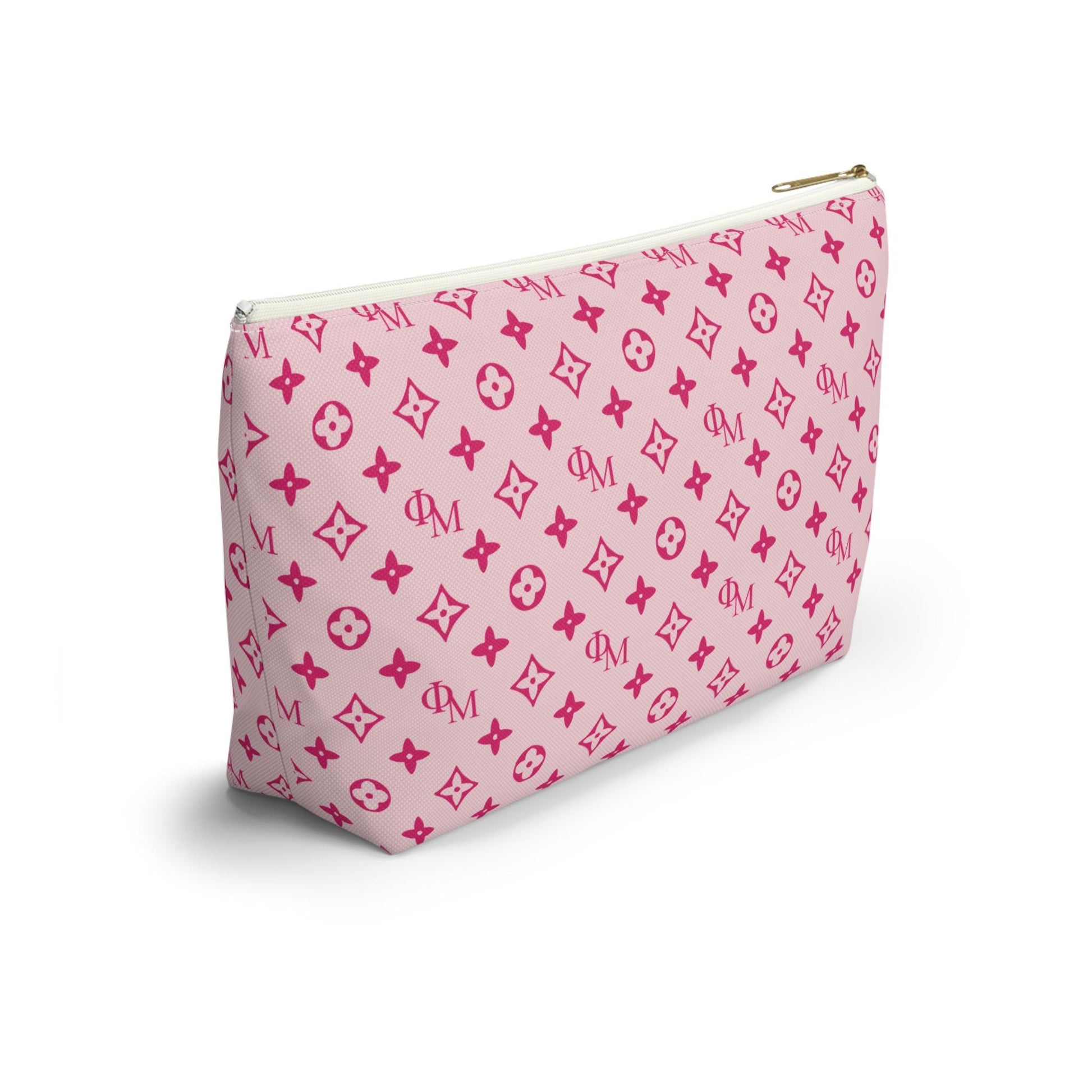 Phi Mu Deisgn Makeup Bag - Ivy Society