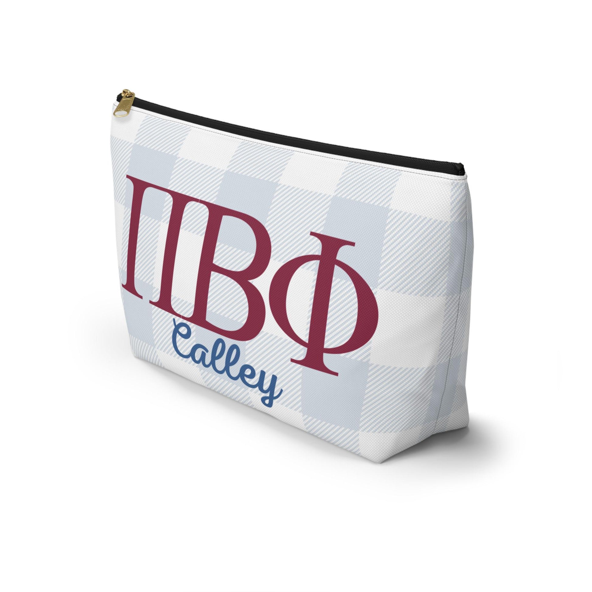 Pi Beta Phi Personalized Makeup Bag - Ivy Society