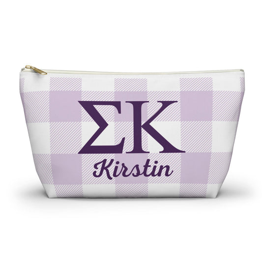 Sigma Kappa Personalized Makeup Bag - Ivy Society