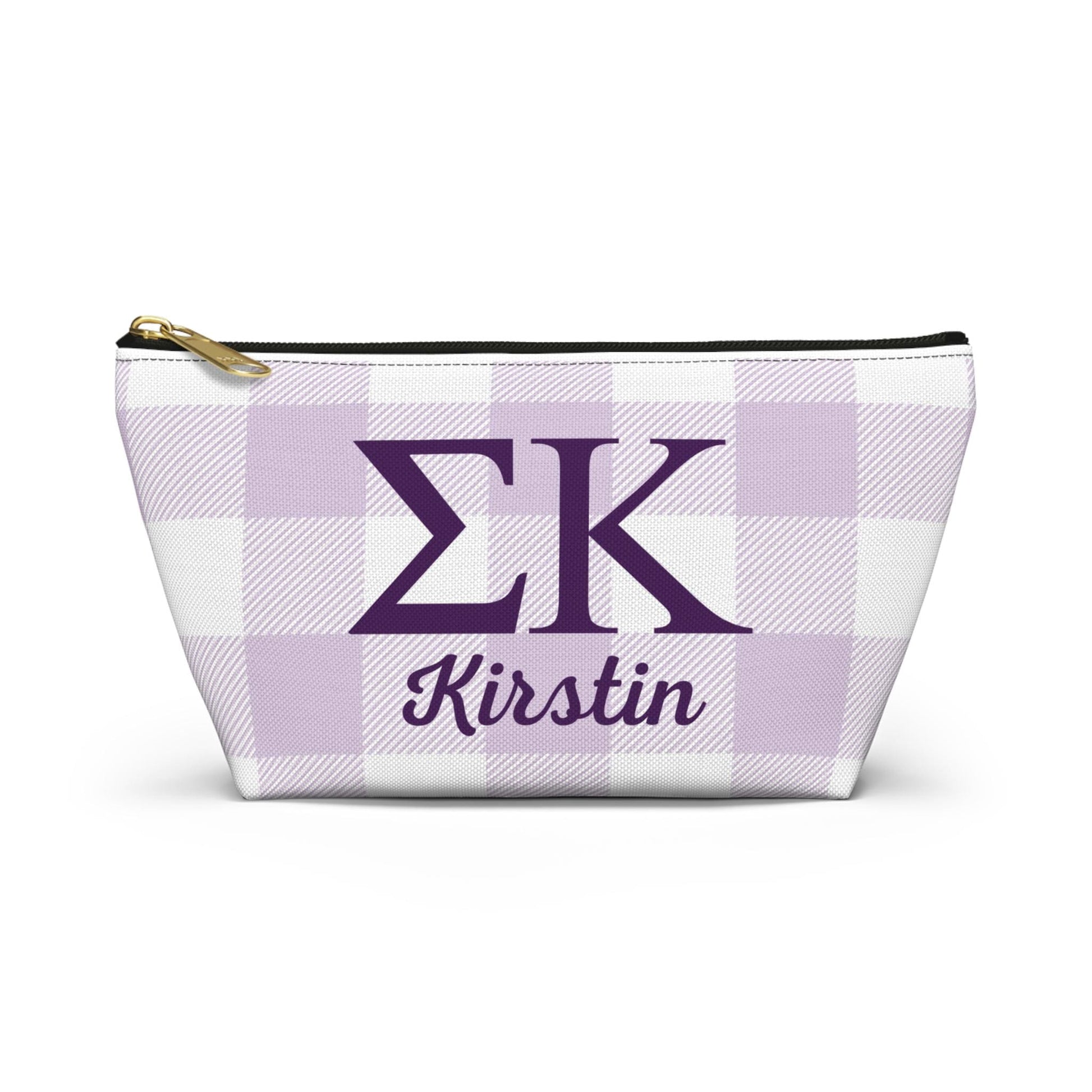 Sigma Kappa Personalized Makeup Bag - Ivy Society
