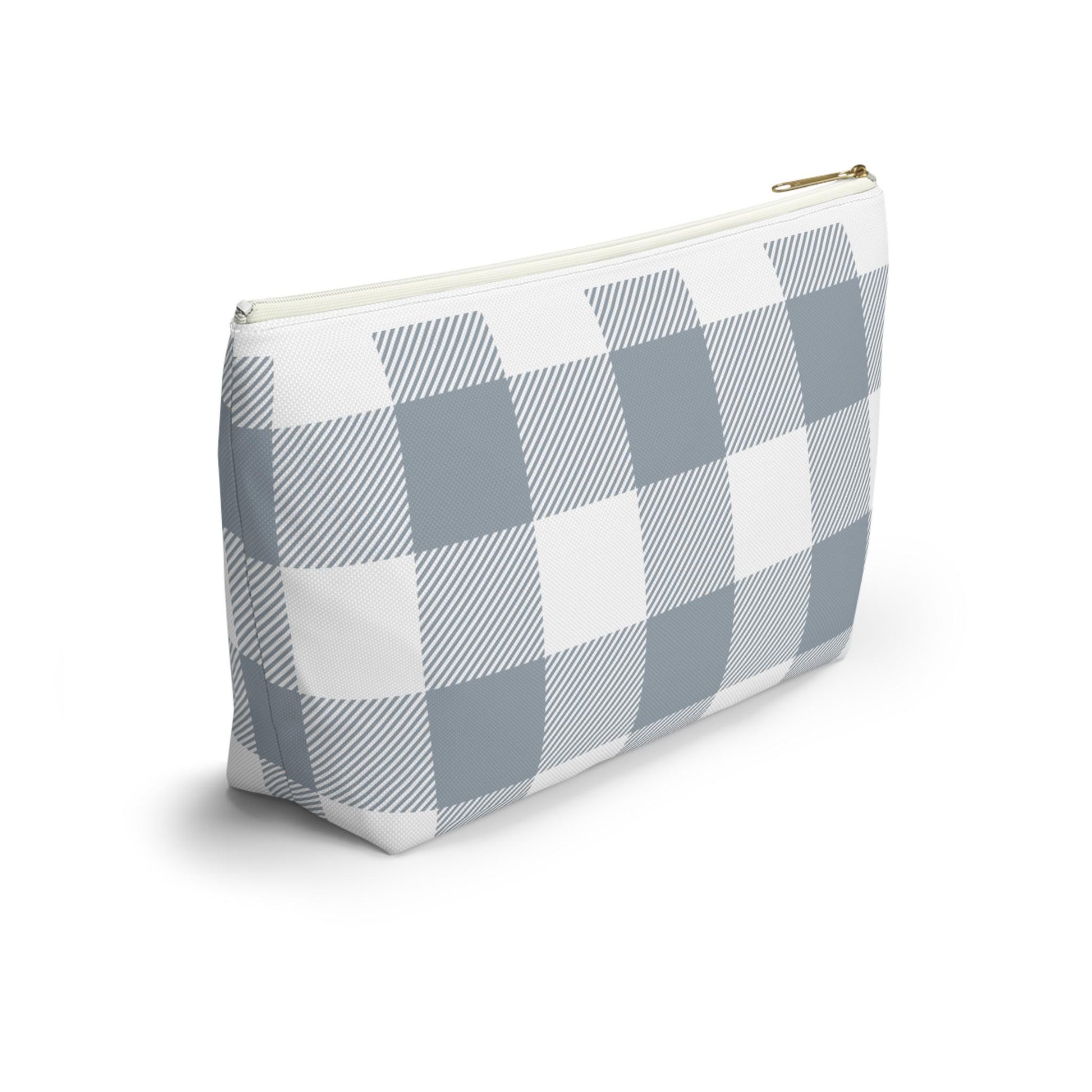 Tri Delta Personalized Checkered Makeup Bag - Ivy Society