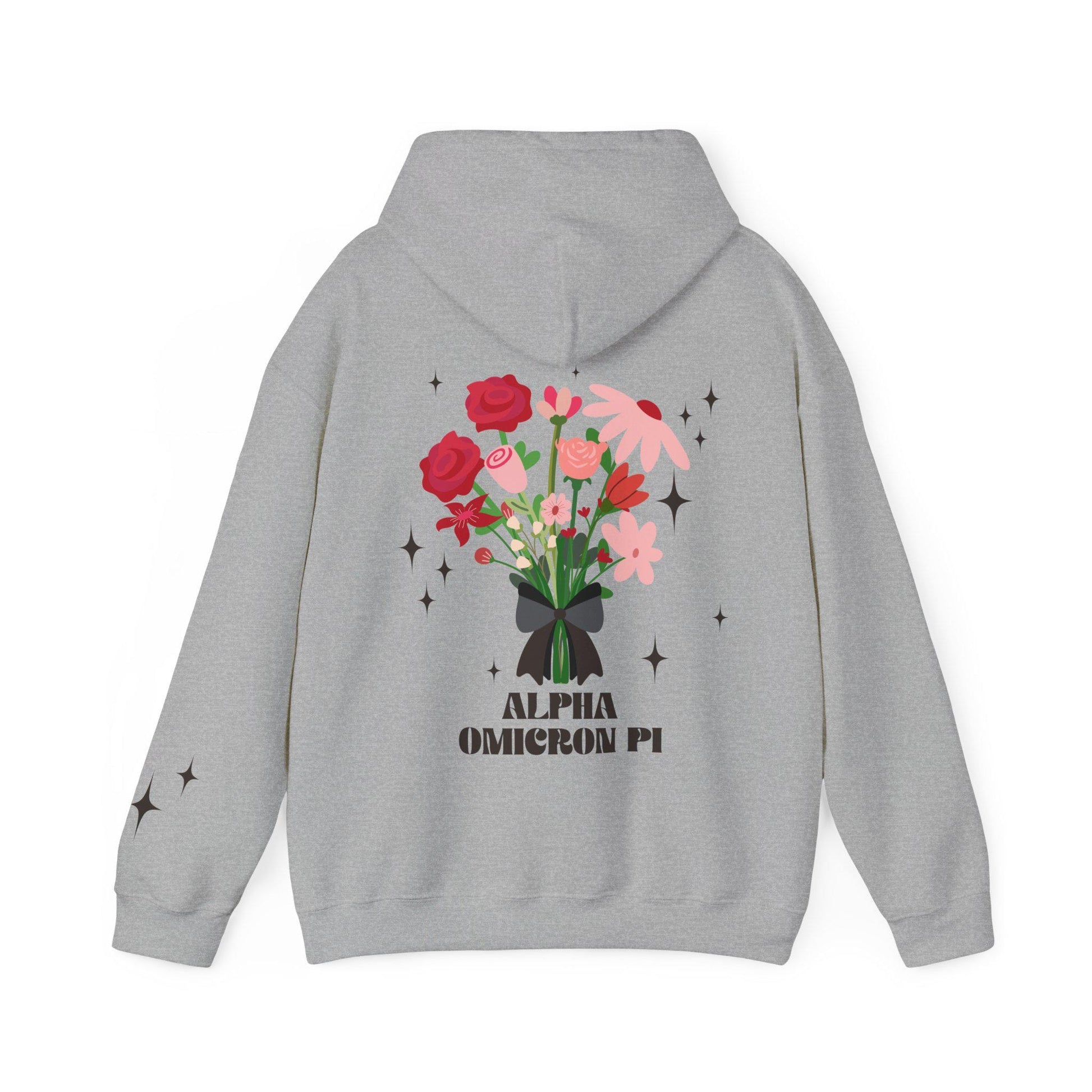 Alpha omicron Pi Bouquet Hoodie - Ivy Society