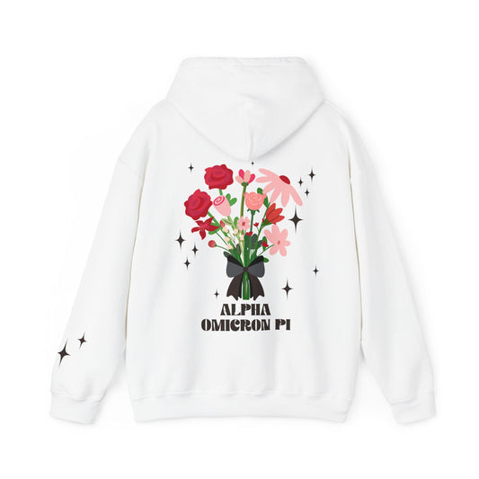 Alpha omicron Pi Bouquet Hoodie - Ivy Society