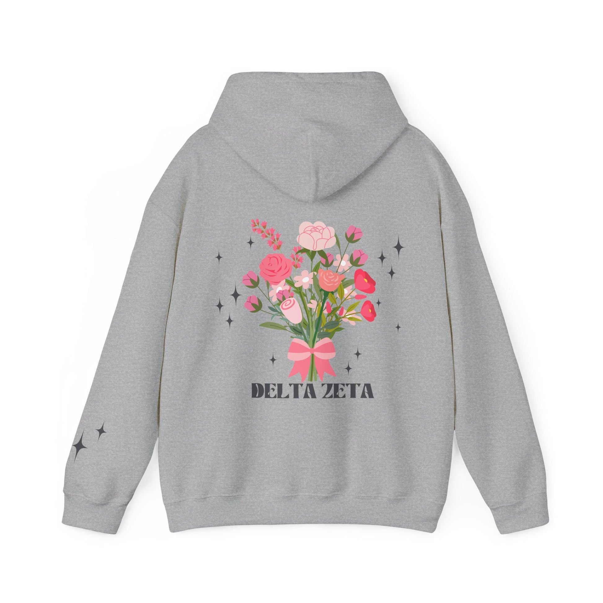 Delta Zeta Bouquet Hoodie - Ivy Society