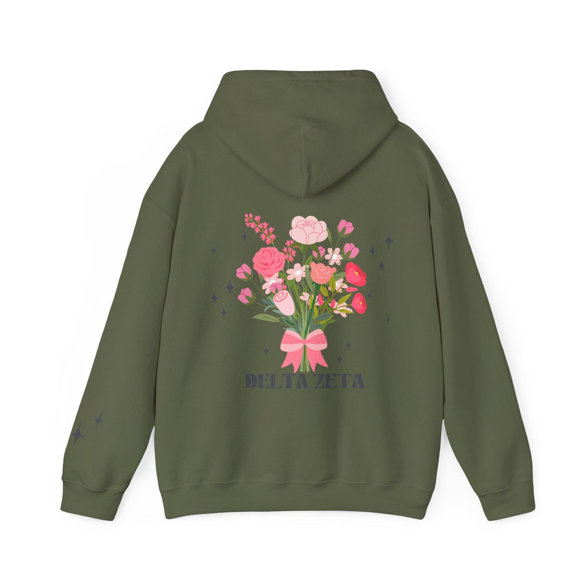 Delta Zeta Bouquet Hoodie - Ivy Society