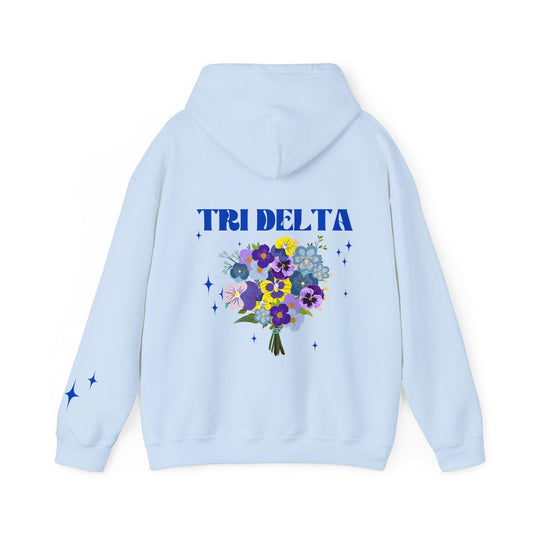 TRI DELTA FLOWER BOUQUET HOODIE - Ivy Society